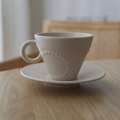 Kerámia kávéscsésze dizájn és csészealj szett Japán kreatív kávéscsésze Aranyos, kiváló minőségű Tazas De Cafe családi italtartó SX50BD