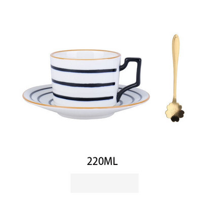 Japanske šalice i tanjurići Keramička šalica za kavu sa setom žličica Tanjuri za desert Poslijepodnevni čaj Posuđe za šalice za kafić Šalice za mlijeko Posuđe za piće Poklon