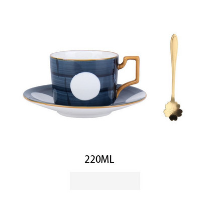 Japanske šalice i tanjurići Keramička šalica za kavu sa setom žličica Tanjuri za desert Poslijepodnevni čaj Posuđe za šalice za kafić Šalice za mlijeko Posuđe za piće Poklon