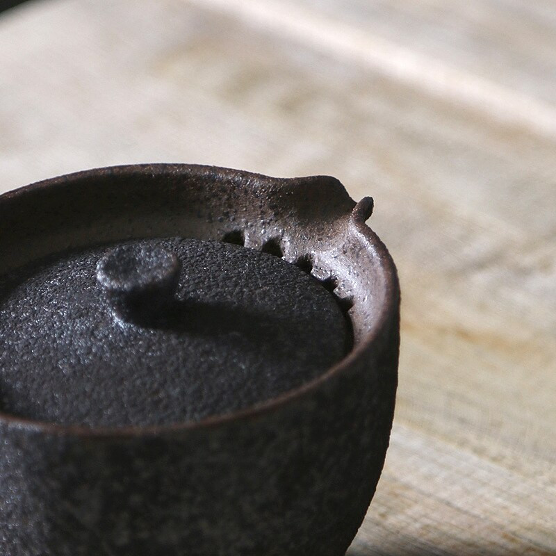 ceainic din ceramică cu glazură rugină ceainic ceainic set de ceai japonez veselă