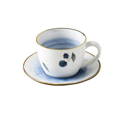 CHANSHOVA 180ml Modern kínai kerámia készlet kávéscsészék teáscsészék és csészealj készletek Tejes bögre ivóeszközök Kínai porcelán H367