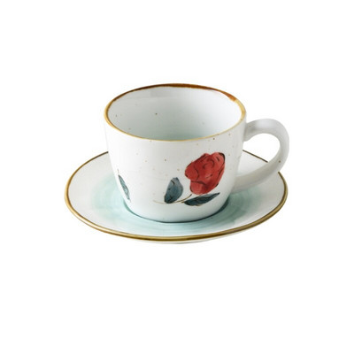CHANSHOVA 180ml Modern kínai kerámia készlet kávéscsészék teáscsészék és csészealj készletek Tejes bögre ivóeszközök Kínai porcelán H367