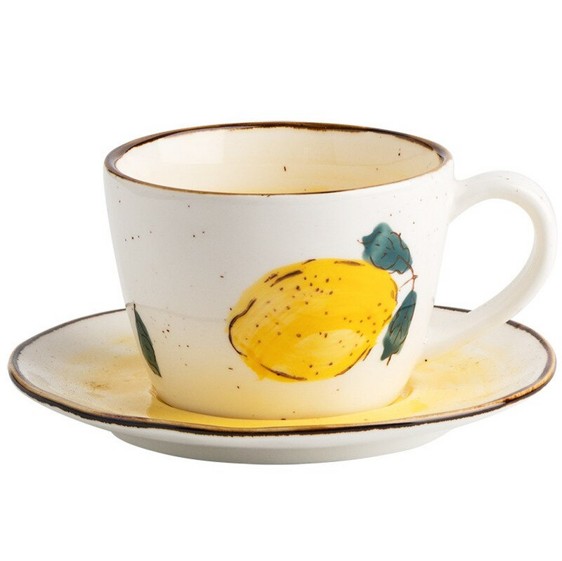 CHANSHOVA 180ml Modern kínai kerámia készlet kávéscsészék teáscsészék és csészealj készletek Tejes bögre ivóeszközök Kínai porcelán H367