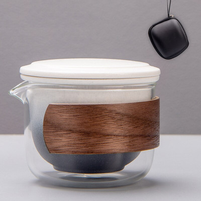 keramički čajnik gaiwan šalice za čaj kineski čajnik prijenosni putni set za čaj puer kineski kung fu putni set za čaj posuđe