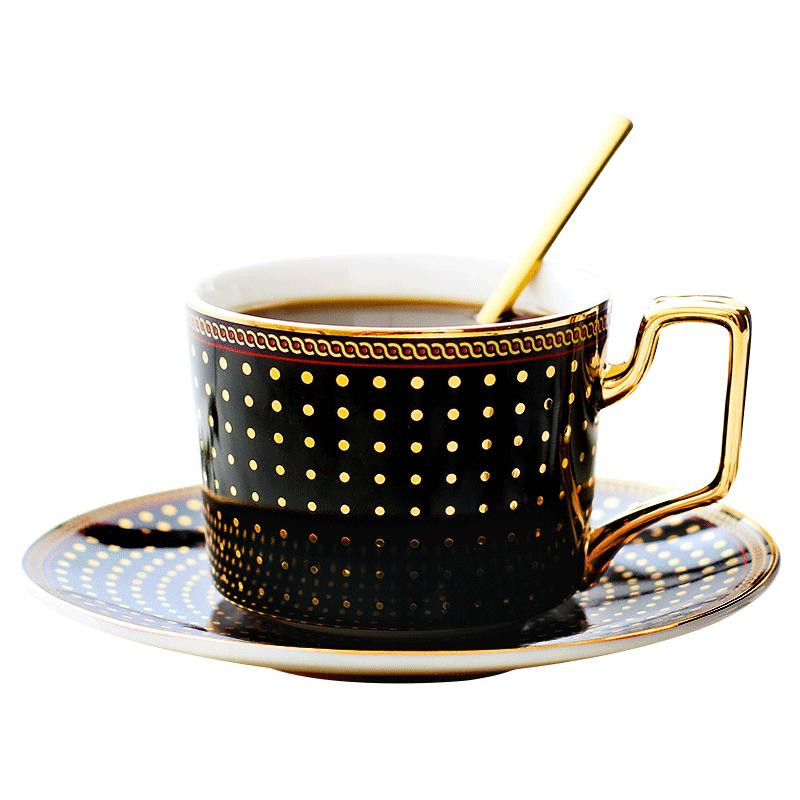 Anglia ceașcă de cafea set cești și farfurii din ceramică vintage, ceai de după-amiază, ceai de după-amiază, ceai de ceai din porțelan, accesorii pentru decorarea casei, 200 ml