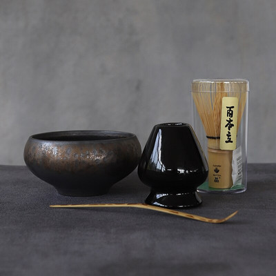tradicionalni matcha setovi metlica za matcha od prirodnog bambusa keramička zdjela za matcha držač za mućenje japanski setovi za čaj