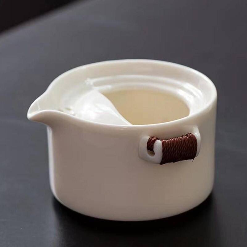 Kiváló minőségű White Bone China autóteáskészlet