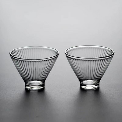 Kreativna staklena šalica za čaj otporna na toplinu Servis za čaj Kung Fu Set šalica za čaj Porculanska šalica Slatke staklene šalice Šalice za čaj Vintage zdjela Bone China