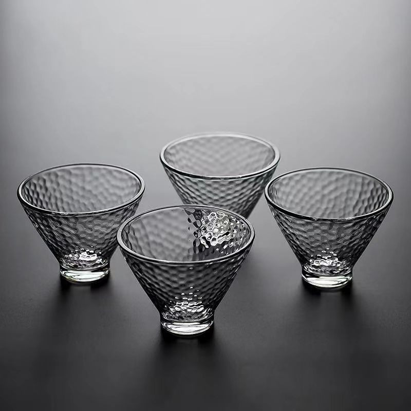 Kreativna staklena šalica za čaj otporna na toplinu Servis za čaj Kung Fu Set šalica za čaj Porculanska šalica Slatke staklene šalice Šalice za čaj Vintage zdjela Bone China