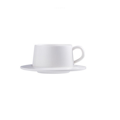 CHANSHOVA 200 ml Modern Simplicity kerámia kávéscsészék és csészealj készlet Porcelán teáscsésze csészealj készlet Pár tejes bögre H557