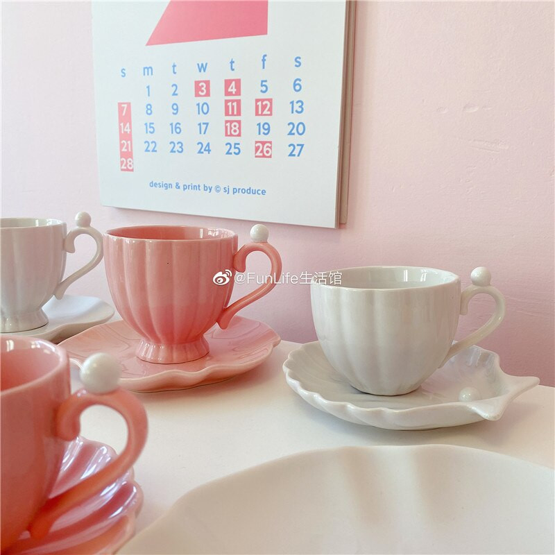 Simplitate Creativitate Farfurioară de porțelan Nordic Lux Modern Eco Friendly Ceașă de cafea Ceramica Canecas Reutilizabile Dining EK50BD