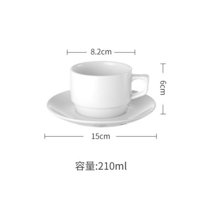 Kiváló olasz eszpresszó csészealj fehér kerámia teáscsésze porcelán tejes bögre születésnapi ajándékok 1db