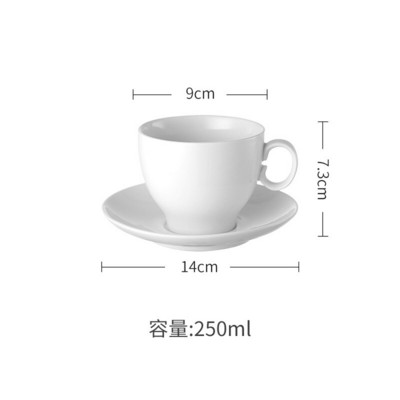 Kiváló olasz eszpresszó csészealj fehér kerámia teáscsésze porcelán tejes bögre születésnapi ajándékok 1db