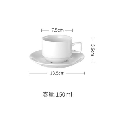 Kiváló olasz eszpresszó csészealj fehér kerámia teáscsésze porcelán tejes bögre születésnapi ajándékok 1db