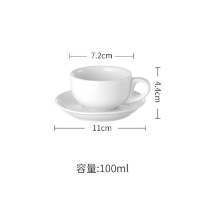 Kiváló olasz eszpresszó csészealj fehér kerámia teáscsésze porcelán tejes bögre születésnapi ajándékok 1db