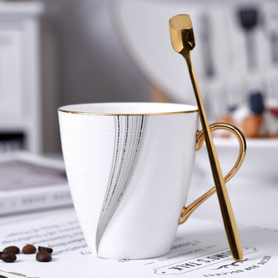 ceașcă de cafea pentru Europa ceașcă din porcelană ceașcă ceașcă și farfurii linguriță set design tazas de cafe ceașcă espresso cafea europeană 220-300ml