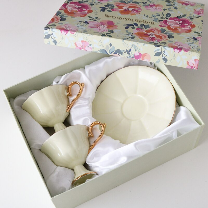 Elegáns modern skandináv porcelán csészealj Kreativitás Környezetbarát újrafelhasználható kávéscsésze kézzel készített Canecas belső dekor EK50BD