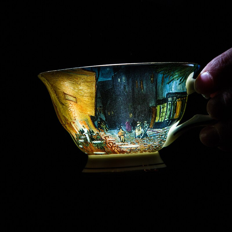 5 mintás tervezésű teás kávéscsészék, finom csontporcelán kávéscsésze és csészealj, kerámia lakberendezési csészék