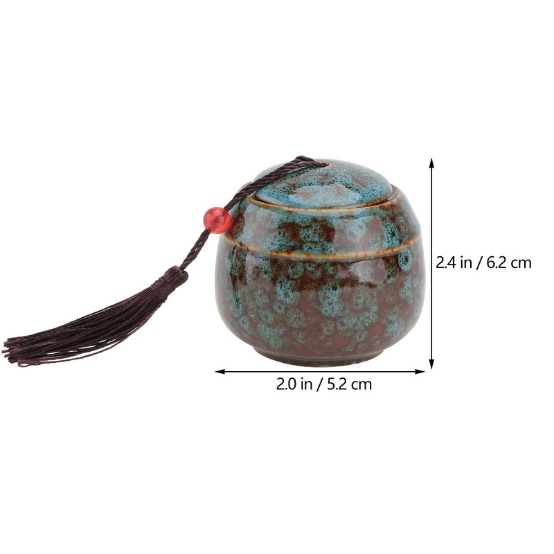 2бр. Сухи контейнери за съхранение Контейнери за чай Буркан за кафе на зърна Захарница с капак Свободно съхранение на чай