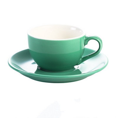 MHV 150 ml-es kiváló minőségű kerámia kávéscsészék Kávéscsésze készlet Egyszerű európai stílusú Cappuccino virágos csészék Latte