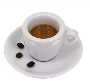 Професионални чаши за кафе Чаши за еспресо Комплекти чинийки Керамични чаши за чай Състезание Специални 55 мл Дебелина 9 мм Италианско кафе TumbDropshing