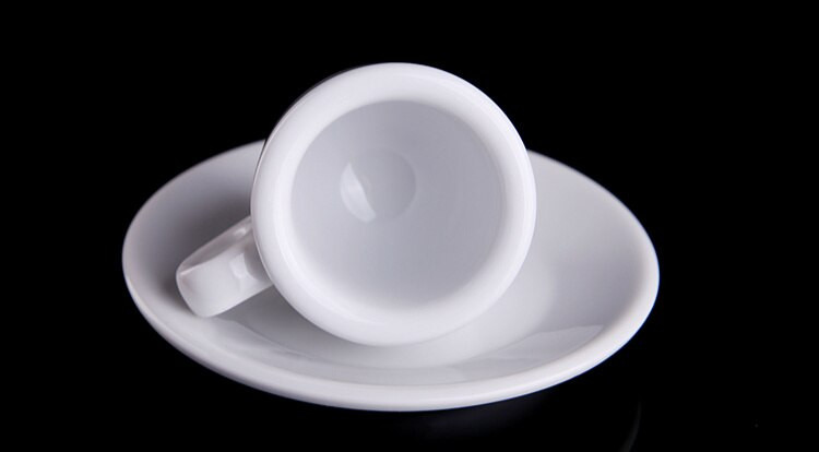 Profesionalūs kavos puodeliai Espreso puodeliai Lėkštės rinkiniai Keraminiai arbatos puodeliai Konkursas Specialus 55 ml storio 9 mm itališkos kavos TumbDropshing