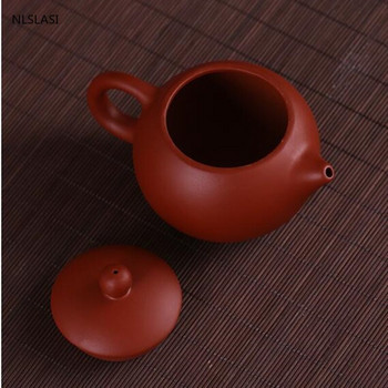 Саксия за чай Yixing Пурпурна глина Xishi филтър Чайник Красота Чайник Сурова руда Ръчно изработени прибори за чай Drinkware Консумативи за чаена церемония 140 ml