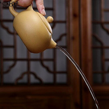 Yixing Classic Tea Pot Purple Clay Xi Shi Teapots Ore Beauty Kettle 188 Ball Hole Filter Ръчно изработен сервиз за чай Персонализирани подаръци