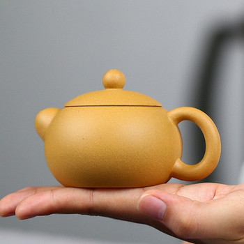 Yixing Classic Tea Pot Purple Clay Xi Shi Teapots Ore Beauty Kettle 188 Ball Hole Filter Ръчно изработен сервиз за чай Персонализирани подаръци