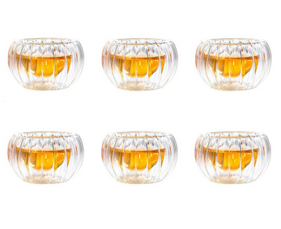 600 ml Punpkin modelio karščiui atsparus stiklinis arbatinukas su filtru, gali būti šildomas vandens arbatos puodelis gėrimų indai