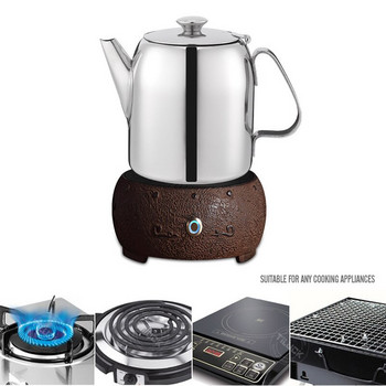 Чайник от неръждаема стомана, кана за кафе, чайник с филтриращи отвори, поддържаща печка, готвене, домашна кухня, бар, кафене, аксесоари