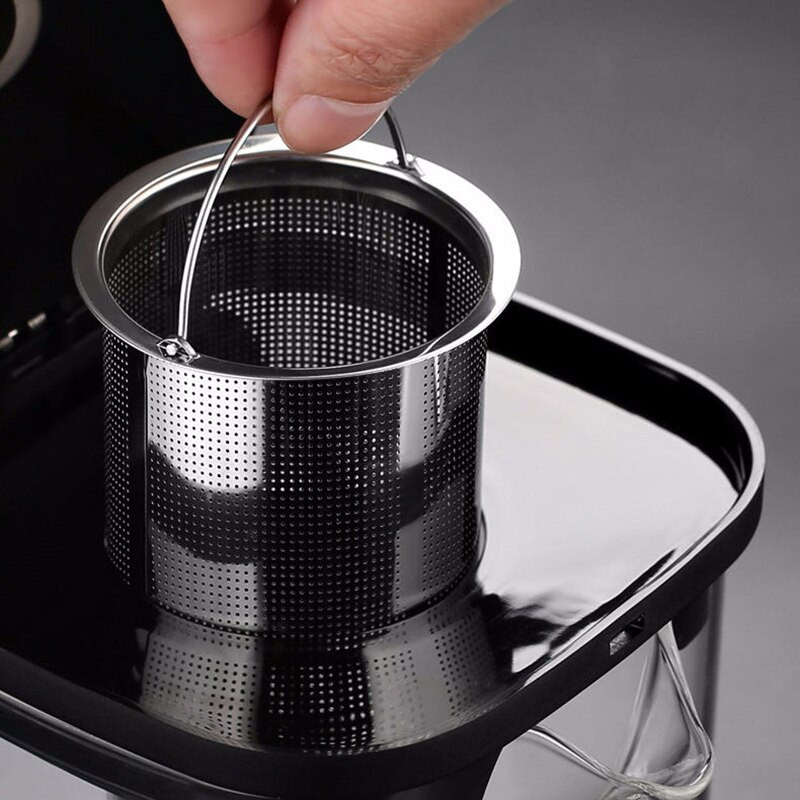 Átlátszó üveg teáscsésze készletek Hőálló, négyzet alakú üveg teáskanna teainfúzióval Puer Oolong teáskannák Vízforraló Irodai teáscsésze