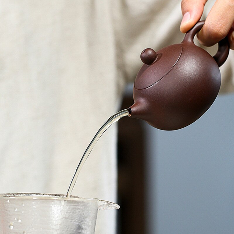 100ml Yixing Boutique Purple Clay Teapots Infuser Xishi Tea Pot Beauty Kettle Προσαρμοσμένο σετ τσαγιού Zisha Αυθεντικό
