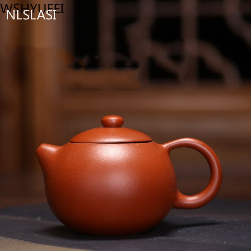 NLSLASI Autentiškas Yixing arbatinukas purpurinio molio Xi Shi arbatinukas Dahongpao virdulys Rankų darbo arbatos rinkinys Kinijos arbatos ceremonijos reikmenys