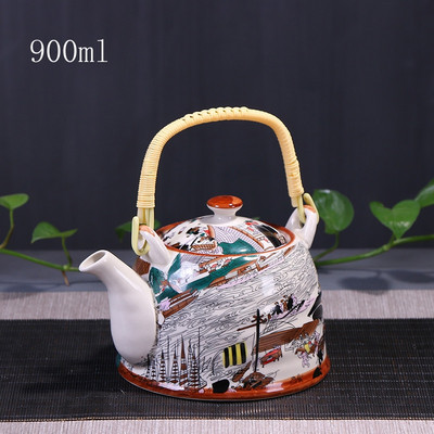 Τσαγιέρα China Porcelain with Strainer Net High Capacity 500 900ML Traditional Chinese Retro Ceramic Tea Set