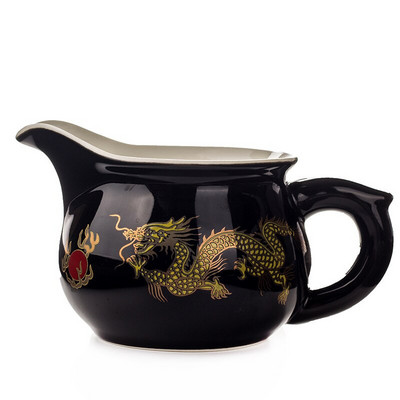 4 Styles Gongdao Cup krūzes tējas komplekts Golden Dragon Tējkanna Dzērienu trauks Justice Cup Tējkanna Tējkanna Ķīniešu Kung Fu tējas krūze Tējkanna.