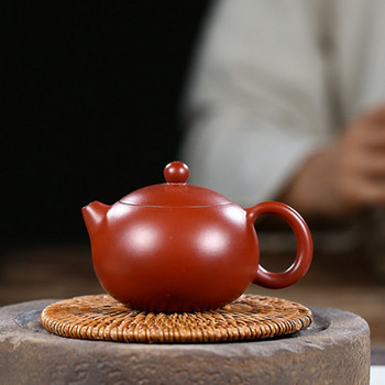 150 ml Yixing Famous Dahongpao Purple Clay Teapots Ball hole Filter Xishi Tea Pot Beauty Kettle Handmade Zisha Tea Set Customized