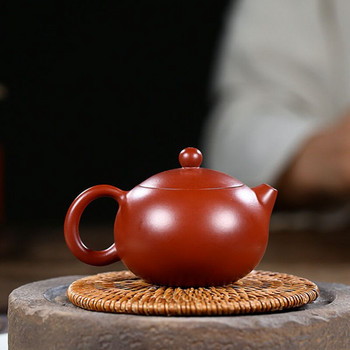 150 ml Yixing Famous Dahongpao Purple Clay Teapots Ball hole Filter Xishi Tea Pot Beauty Kettle Handmade Zisha Tea Set Customized