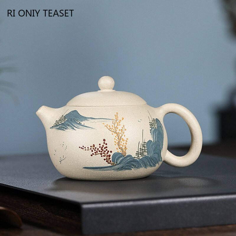 270 ml kineski Yixing ljubičasti glineni čajnik Sirovo bijelo blato Xishi čajnik Kućni Zisha Beauty Kuhalo Prilagođeni pribor za set čaja