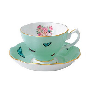 Dovanų rinkinys European Bone China kavos rinkinio indelis Anglų popietės keramikos arbatos puodelių rinkinys Pieno puodelių rinkinys Organizatorius Virtuvės aksesuarai