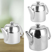 Oală de cafea ceainic ceainic din oțel inoxidabil cană cu apă rece gură scurtă pentru hotel, restaurant, ceainice, unelte pentru gătit acasă