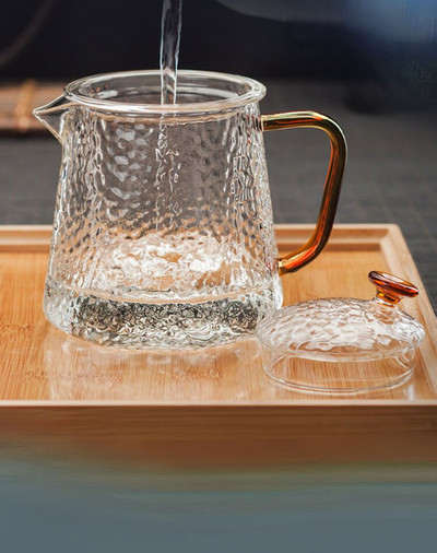 Sticlă termorezistentă la modă, ceainic de vânzare la cald, ceainic de uz casnic, ceai parfumat, ceai negru, set de ceai kung fu