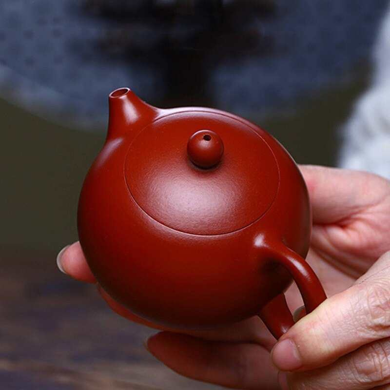 Ceainice autentice de lut violet Yixing, 170 ml, ceainic de minereu brut Dahongpao, ceainic cu filtru Xishi, ceainic Zisha, consumabile pentru ceremonie de ceai