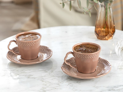 Espresso Cafea Ceai Ceai 2 Pers Modern Legend Set Cană Coaster Bone China Poselen Ceramic Decoration Drinkware Livrare gratuită Lux