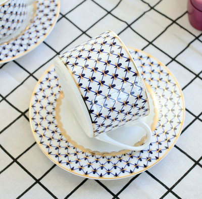 200ml, finom csont porcelán kávés csésze és tányér, orosz tervezésű eszpresszó csésze, porcelán újrafelhasználható csésze, teaszertartás t