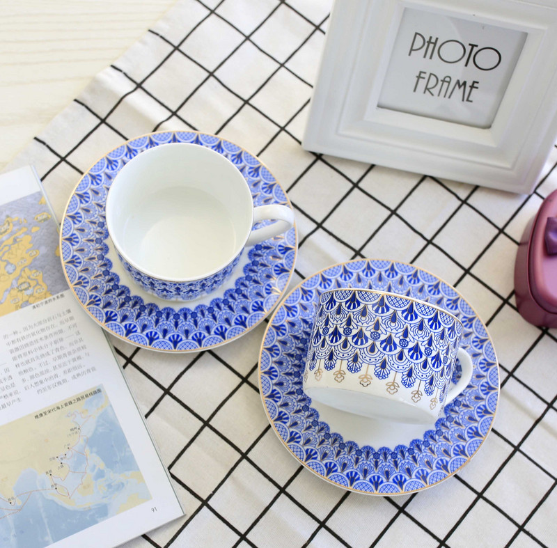 200ml, finom csont porcelán kávés csésze és tányér, orosz tervezésű eszpresszó csésze, porcelán újrafelhasználható csésze, teaszertartás t