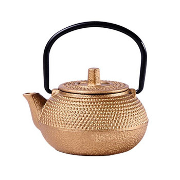 Декоративен малък чайник за чай Чугунен чайник Орнамент за маса