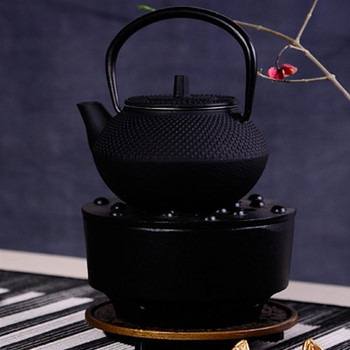 Декоративен малък чайник за чай Чугунен чайник Орнамент за маса