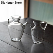 500 ml-es nagy átlátszó boroszilikát üveg teáskanna hőálló nagy átlátszó teáskanna virágos teáskészlet Puer vízforraló irodai otthoni eszköz