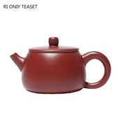 85 ml-es Yixing kézzel készített lila agyag teáskannák gömb alakú infúziós teáskanna szépség vízforraló testreszabott Zisha teáskészlet Dahongpao Authentic